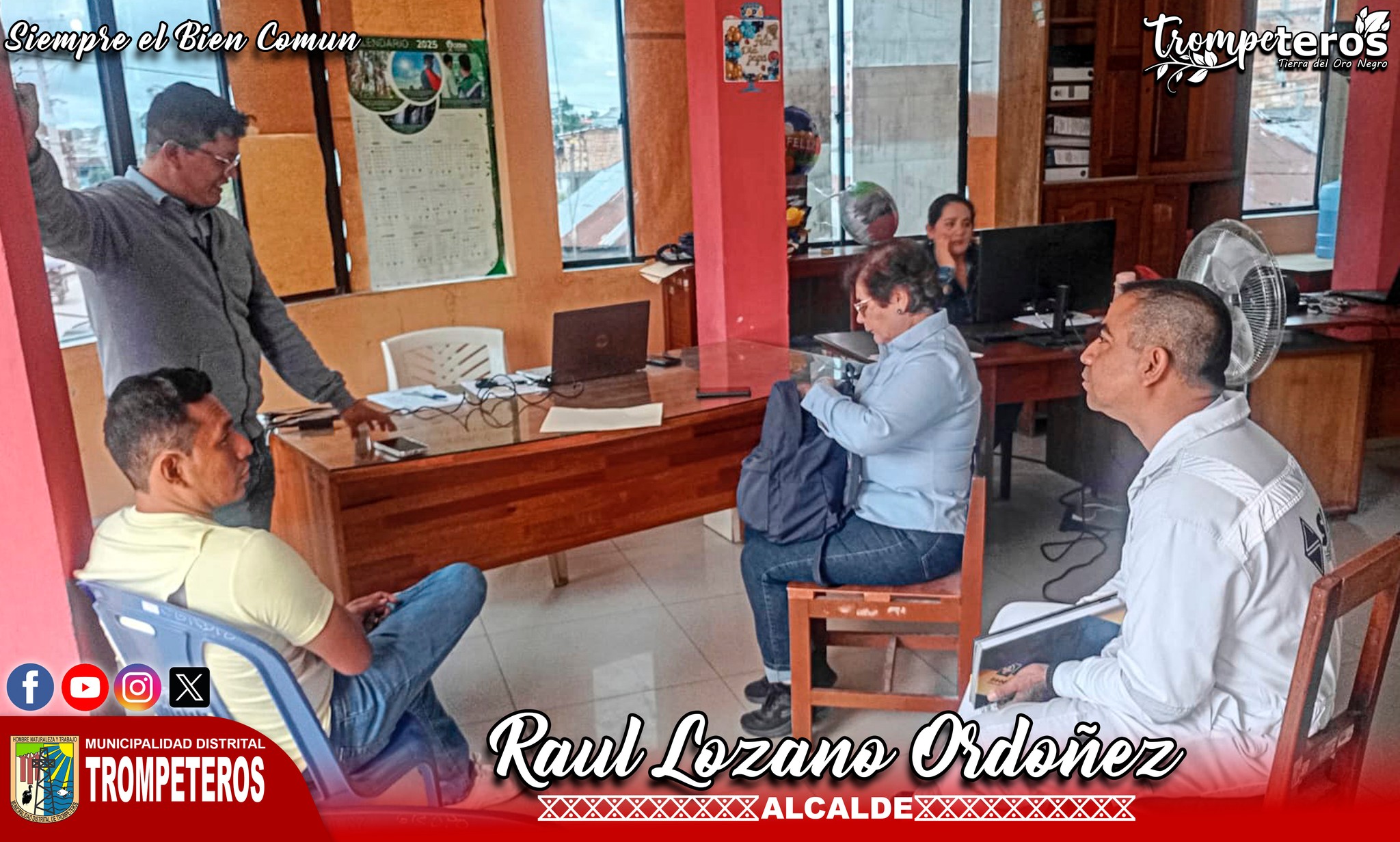 TROMPETEROS ENTRE LOS BENEFICIADOS