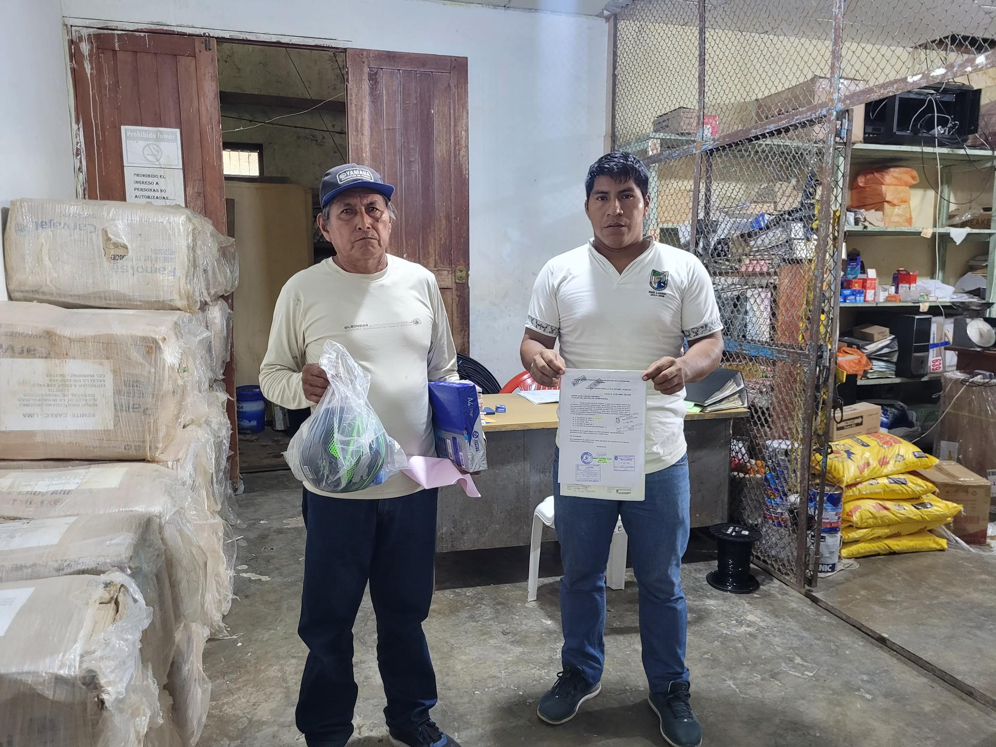 Municipalidad de Trompeteros impulsa el deporte con entrega de implementos a comunidades locales