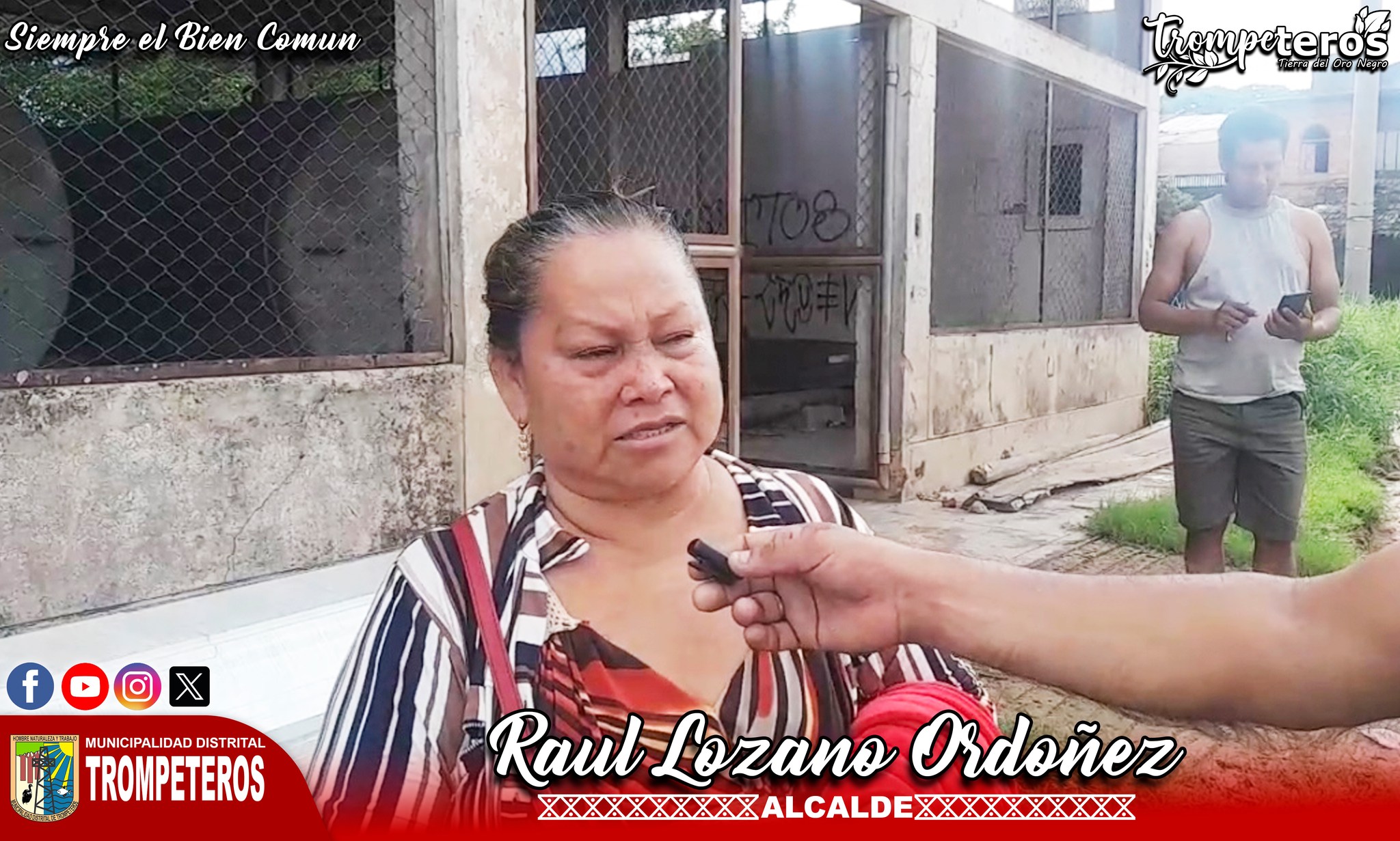 LA MUNICIPALIDAD BRINDA APOYO